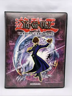 Yu-Gi-Oh! Konami Trading Card Game Storage Binder Kaiba Cover - Image 1