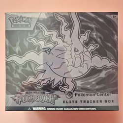 Pokemon Center Mega Evolution Pitch Black Elite Trainer Box – Pokemon TCG - Image 1