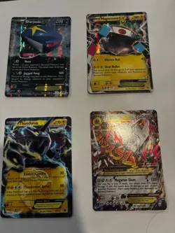24 Pokemon Holo & EX Card Lot — Pikachu EX Whimsicott GX + More LP - Image 1