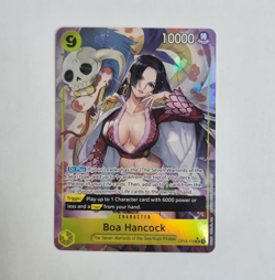 Bandai One Piece Card Game Boa Hancock OP14-112 Super Rare Alt Art - Image 1
