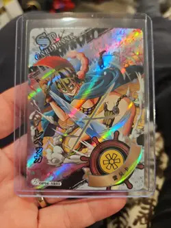 Rebecca OPO4-SR03 Holographic One Piece Collectible Card Doujin - Image 1