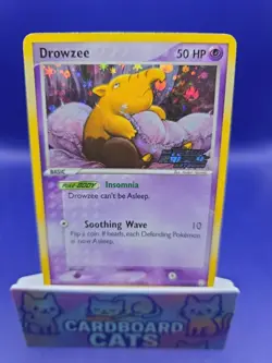 Drowzee 54/109 Reverse Holo Stamped EX Team Rocket Returns Pokemon Card 2004 - Image 1