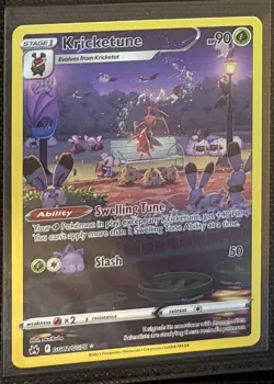 Kricketune GG02 Crown Zenith Pokemon English Card NM - Image 1