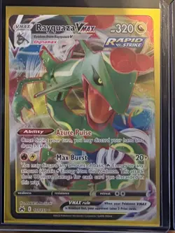 Rayquaza VMAX 101 Crown Zenith Pokemon English Card NM - Image 1