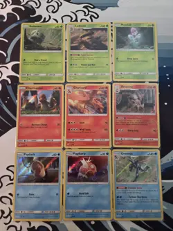 Pokemon TCG Complete 18 Card Detective Pikachu Set Charizard Mewtwo Holo Lot #3 - Image 1