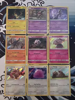 Pokemon TCG Complete 18 Card Detective Pikachu Set Charizard Mewtwo Holo Lot #3 - Image 3