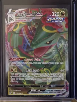 Rayquaza VMAX 102 Crown Zenith Pokemon English Card NM - Image 1
