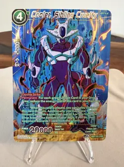 Cooler, sibling cruelty Dragon Ball Super Card Game foil BT17-068 SPR - Image 1