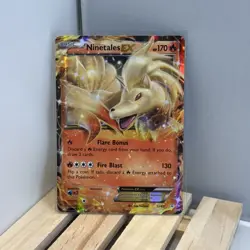 2016 Pokemon Ninetales EX 13/83 Generations Holo Rare EX Card - Image 1