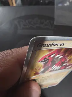 Groudon ex 93/100 EX Crystal Guardians Holo Ultra Rare Vintage Pokemon TCG Card - Image 2