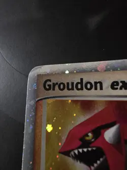 Groudon ex 93/100 EX Crystal Guardians Holo Ultra Rare Vintage Pokemon TCG Card - Image 3