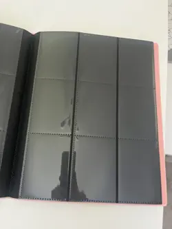 9 pocket card binder album folder holds up to 360 cards, each measuring 6.5×9 cm - Image 2