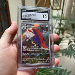 CGC 10 Braviary AR 076/064 Paradise Dragona sv7a Pokemon Card Japanese Art Rare - Image 1
