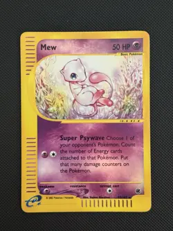 Mew - 19/165 - Pokemon Expedition Reverse Holo Rare Card - Image 1