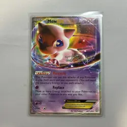 2012 Pokemon Mew 46/124 Dragons Exalted Holo Rare Signed Autograph Card - Image 2
