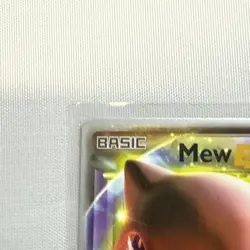 2012 Pokemon Mew 46/124 Dragons Exalted Holo Rare Signed Autograph Card - Image 3
