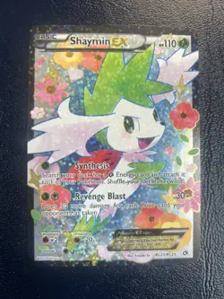 Shaymin EX (Full Art) RC21/RC25 Radiant Collection Holo - Pokemon Card NM - Image 1