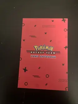 [Peru] Pikachu Snorlax Poncho Heart Holo NM Rocket Team Card Database Non-TCG - Image 2