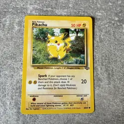 Pikachu 60/64 Jungle Set Pokemon Card 1999 NM - Image 1