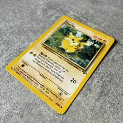 Pikachu 60/64 Jungle Set Pokemon Card 1999 NM - Image 2