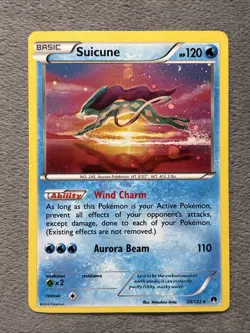 Suicune 30/122 Cosmos Holo Exclusive XY BREAKpoint Pokemon Card - Image 1