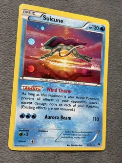 Suicune 30/122 Cosmos Holo Exclusive XY BREAKpoint Pokemon Card - Image 2