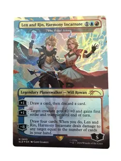 Len and Rin, Harmony Incarnate - The Royal Scions (Rainbow Foil) SLD Foil #1600 - Image 1
