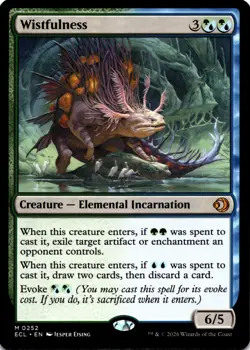 MTG Wistfulness NON FOIL NM M 252 Lorwyn Eclipsed - Image 1