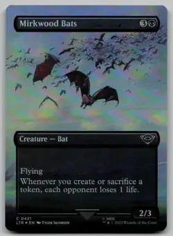 Mirkwood Bats (Borderless) C Universes Beyond: The Lord of the Rings: Tales of M - Image 1