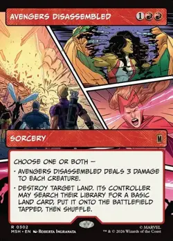 Avengers Disassembled - Foil Showcase MSH NM MTG - Image 1