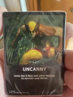 Wolverine, Claws Out 737 Commander: Marvel Uncanny jumpstart Magic The Gathering - Image 1