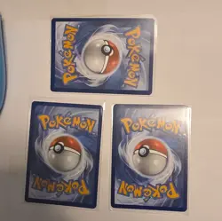 Pokemon TCG Crown Zenith Holo Full Art Lot 3: Ninetales Roggenrola Omanyte - Image 2