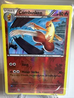 Combusken 13/111 XY - Furious Fists Reverse Holo Pokemon TCG LP - Image 1
