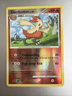 Combusken - 45/127 - Platinum - Pokemon - Reverse Holo - 2009 - Vintage - Image 1