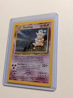 🔥Pokemon Neo Genesis Slowking 14/111 Holo Rare Swirl🌀 Unlimited LP-NM🔥 - Image 2