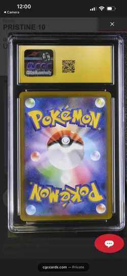 CGC Pristine 10 Yamper 086/080 Inferno X AR Holo Japanese 2025 Top Pop - Image 3
