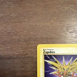 Pokemon TCG Zapdos 30/62 Fossil Holo Rare 80 HP English 1999 WotC - Image 3
