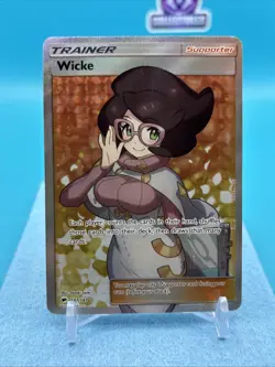 Pokemon Card - Wicke (Full Art) SM - Burning Shadows 147/147 Ultra Rare - Image 1