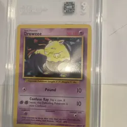 Wizards of the Coast Drowzee 49/102 TAG 9 Regular Base Set 1999 EN - Image 3