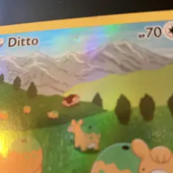 Pokemon Ditto Full Art Holo GG22/GG70 Crown Zenith GG EN 2023 70 DESCRIPTION - Image 5