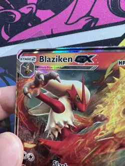 Pokemon TCG Blaziken GX 28/168 SM-Celestial Storm Ultra Rare Holo English MP - Image 2