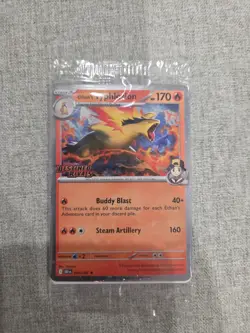 Pokemon Destined Rivals Prerelease STAFF Stamped Promo Pack SEALED - Image 2