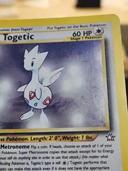 2000 Togetic Neo Genesis Swirl 16/111 Vintage Pokemon Holo Tcg Vtg Play Game Tr - Image 2