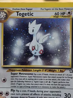 2000 Togetic Neo Genesis Swirl 16/111 Vintage Pokemon Holo Tcg Vtg Play Game Tr - Image 4
