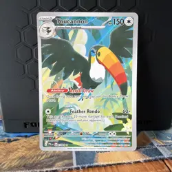 Toucannon 094/084 Illustration Rare IR Pokemon Pitch Black ME05 ⭐ Near Mint ⭐ - Image 1
