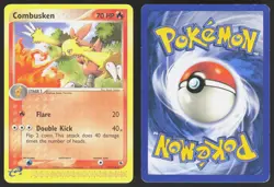 Combusken 27/109 - Vintage Pokemon Ruby & Sapphire - Uncommon - HP - Image 3