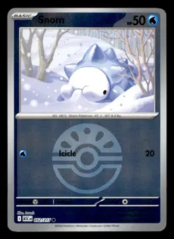 Snom (Friend Ball) 052/217 Common Ascended Heroes Pokemon Reverse Holo Near Mint - Image 1