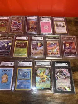 Pokemon Lot Of 25 Mixed Graded Slabs CGC TAG + more See Photo! - Image 4