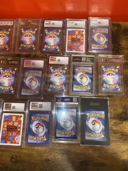 Pokemon Lot Of 25 Mixed Graded Slabs CGC TAG + more See Photo! - Image 5