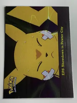 2000 Topps Pokemon TV #EP5 Showdown in Pewter City Silver Foil - Image 1